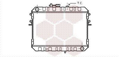 VAN WEZEL Radiators, Motora dzesēšanas sistēma 27002046